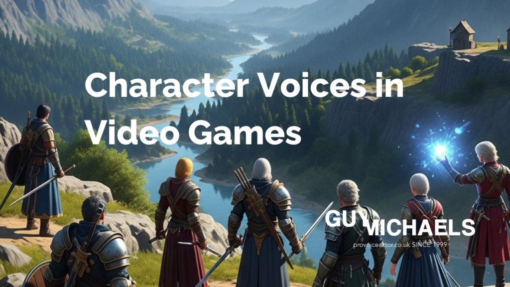 Character Voices in Video Games | British Male Voice Over Artist | Guy Michaels