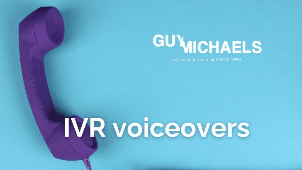 IVR voiceovers