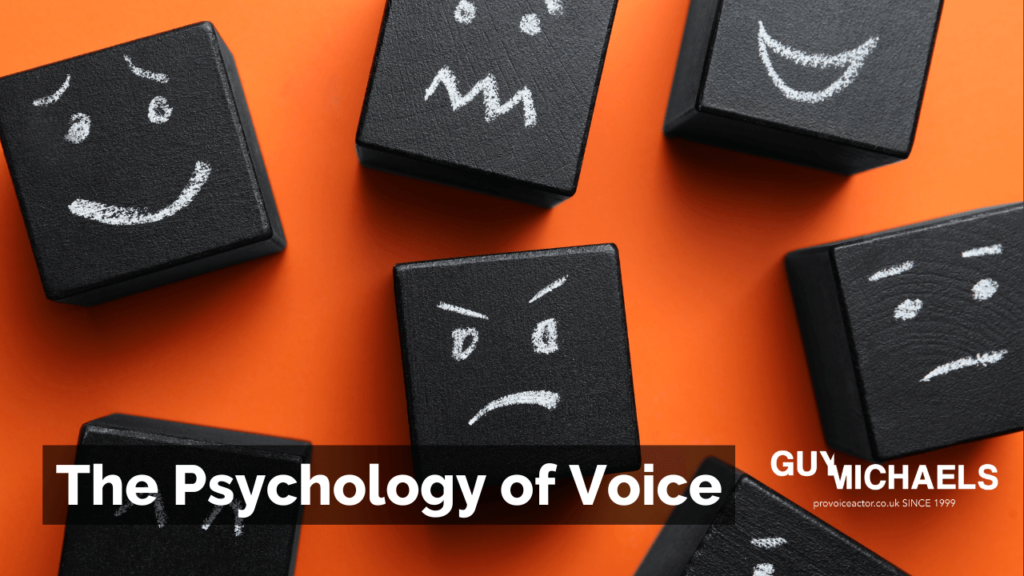 the psychology of voice actors | British Male Voice Over Artist | Guy Michaels